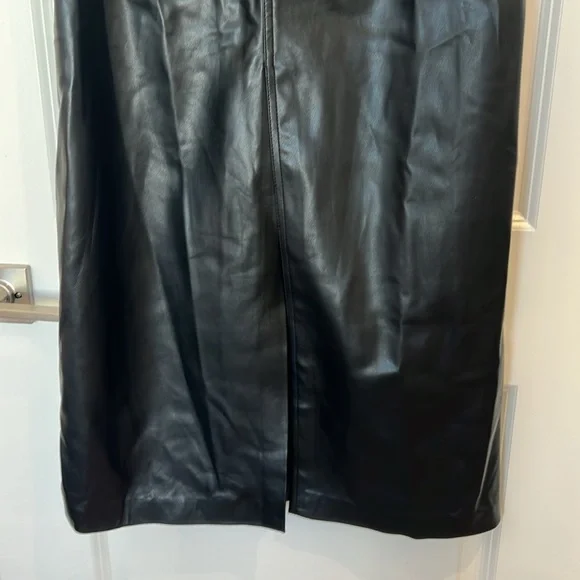 nwt BLANK NYC Faux Leather Maxi Skirt - Picture 6 of 10